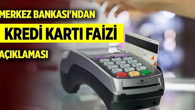 Son Dakika! TCMB'den kredi kartı faiz kararı