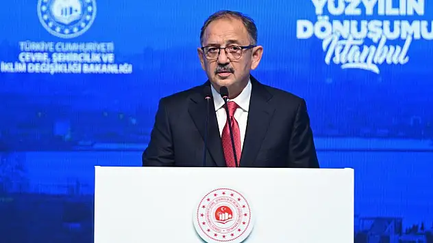 Bakan Özhaseki: Şimdi 'Yeniden İstanbul Zamanı' diyoruz