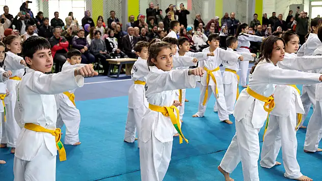 Meram Belediyespor'da kuşak terfi heyecanı