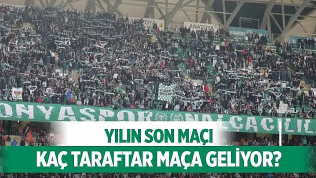 Konyaspor-Kayserispor, Kaç taraftar geldi?