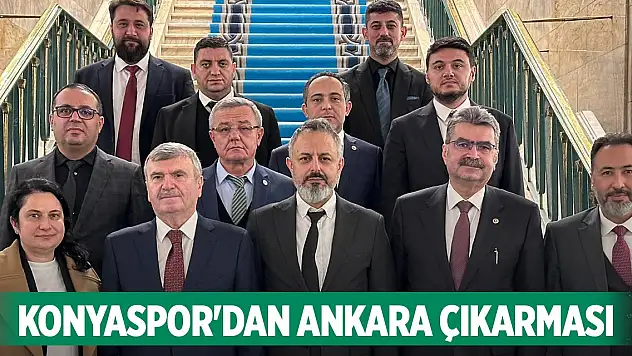 Konyaspor'dan Ankara çıkarması