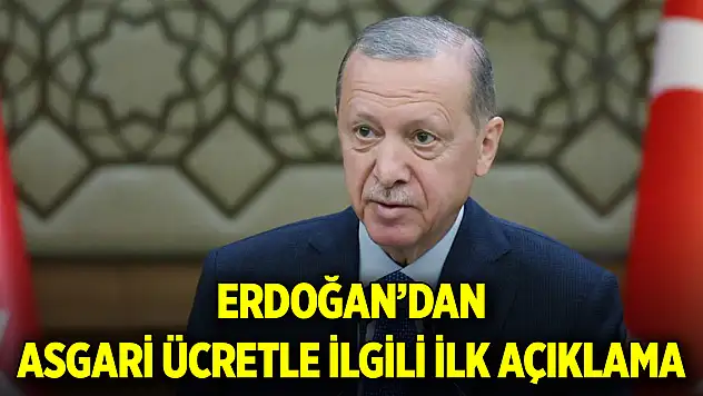 Cumhurbaşkanı Erdoğan: Yeni asgari ücret ülkemize ve milletimize hayırlı olsun