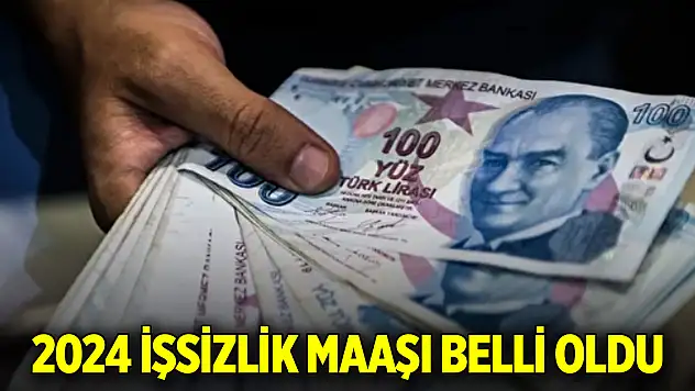 2024 işsizlik maaşı belli oldu