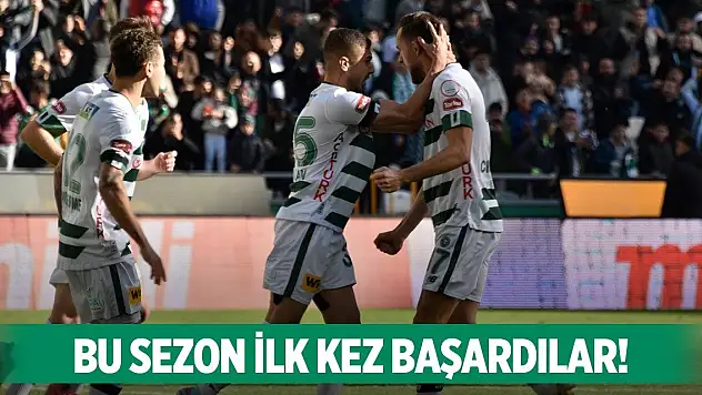 Konyaspor'un gol vaadi!