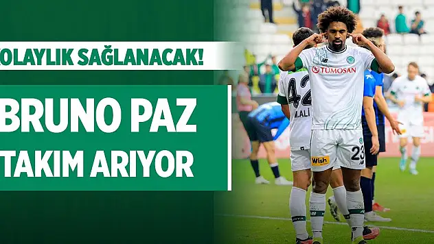 Konyaspor'da Paz gelişmesi!