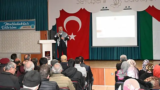 Konya Seydişehir'de 'Kudüs' konferansı