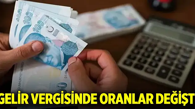 Gelir vergisinde oranlar değişti: İşte 2024 yılında geçerli olacak vergi dilimleri