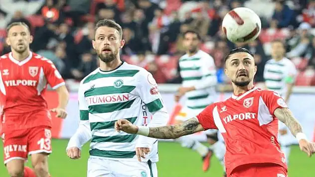 Konyaspor'un deplasmanda yüzü gülmedi