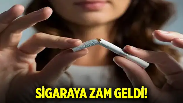 Sigaraya zam geldi!