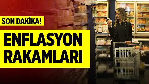 Son Dakika! Merakla beklenen enflasyon rakamları açıklandı