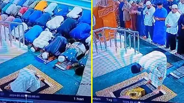 Namaz sırasında kalp krizi geçiren imam secdede vefat etti