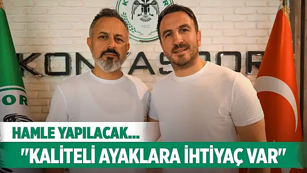 Konyaspor'da Çamdalı'dan transfer söylemi
