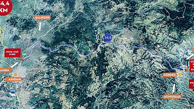 Bu yolda ulaşım süreci 39 dakikaya düşüyor