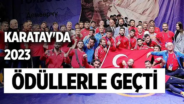 Karatay'da 2023 ödüllerle geçti