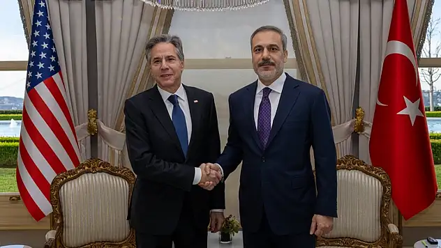 Dışişleri Bakanı Fidan ABD'li mevkidaşı Blinken ile görüştü