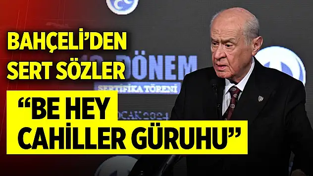 Son Dakika! Devlet Bahçeli'den Kelime-i Tevhid bayrağı ve Süper Kupa yorumu!