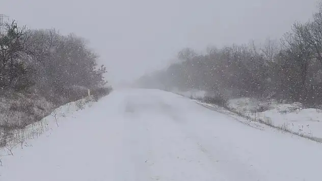 Bir ilde eğitme kar engeli