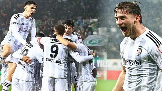 Beşiktaş deplasmanda farklı kazandı
