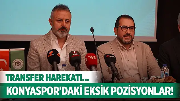 Konyaspor kaç transfer yapacak?