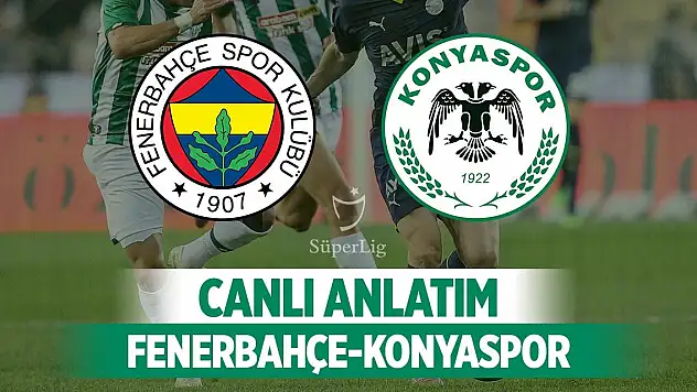 Fenerbahçe-Konyaspor, Kadıköy'de şok skor!