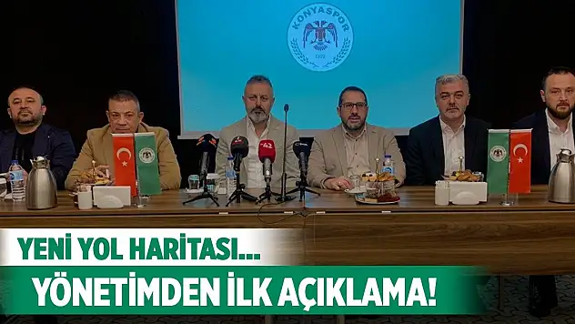 Konyaspor'da yönetimden ilk açıklama