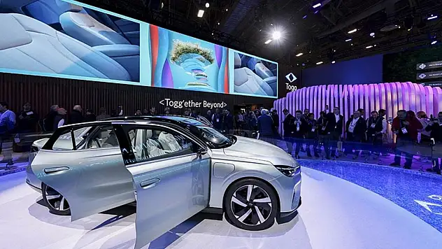 Togg'un yeni modeli, uluslararası katılımcılardan yoğun ilgi gördü