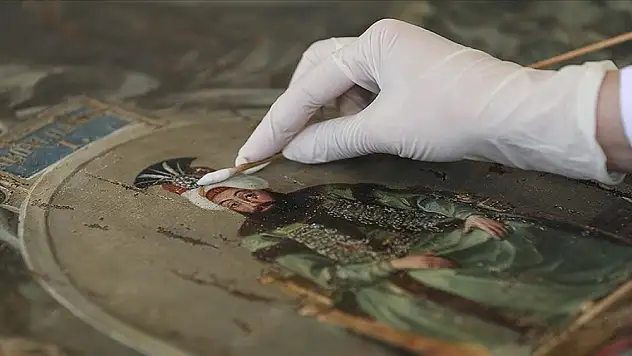 I. Abdülhamid dönemine ait 'Soyağacı' tablosu restore ediliyor