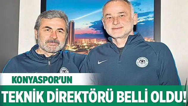 Konyaspor'un teknik direktörü belli oldu!