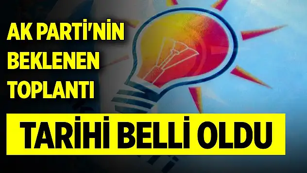 Son Dakika! AK Parti'de Ankara ve Konya adayı belli oluyor! Aday tanıtım için tarih ve saat verildi