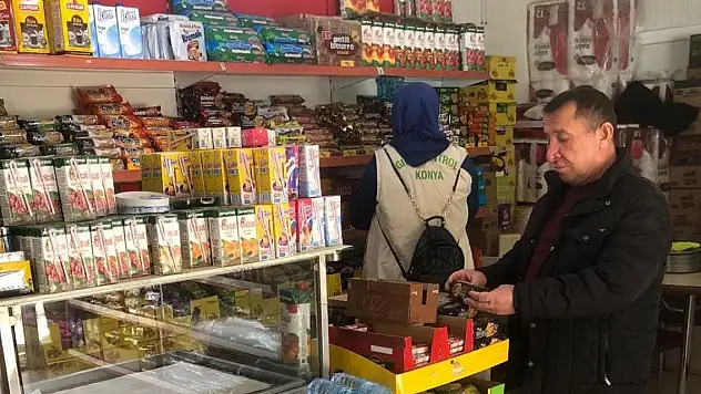 Konya Beyşehir'de iş yerleri denetlendi