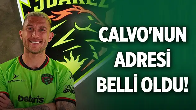 Konyaspor'dan ayrılan Calvo'nun yeni adresi!