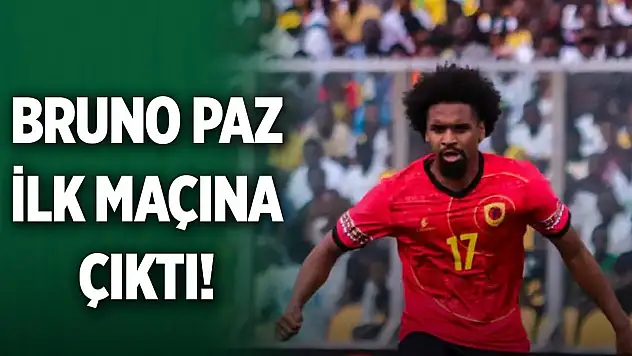 Konyasporlu Paz ilk maçına çıktı!