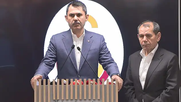 AK Parti İBB Başkan Adayı Murat Kurum, Galatasaray Kulübü'nü ziyaret etti