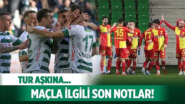 Konyaspor, Göztepe karşısında!