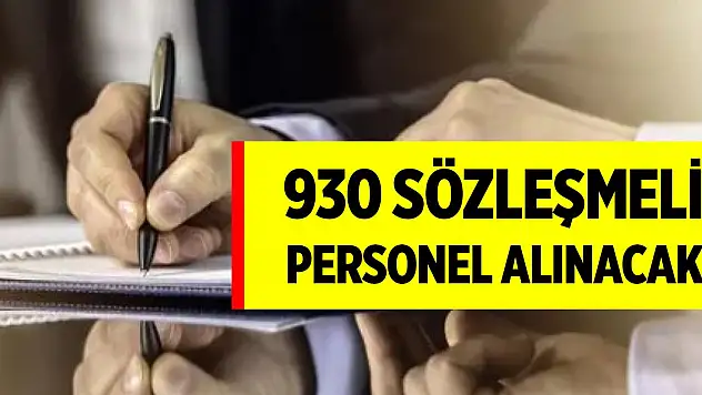 Ticaret Bakanlığı'na 930 sözleşmeli personel alınacak