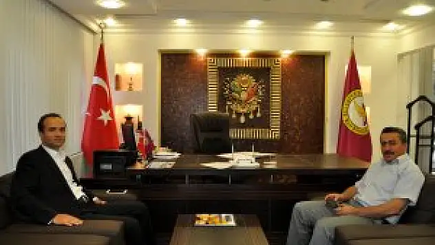 Başkan Tutal'a Kaymakam Özyiğit'ten ziyaret