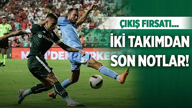 Konyaspor-Antalyaspor, Son notlar çıkartıldı