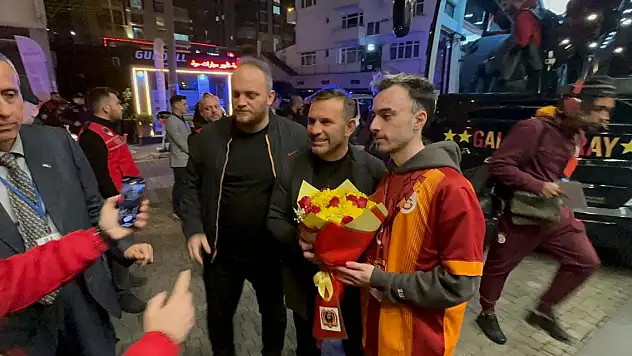 Galatasaray kafilesi, Trabzon'da