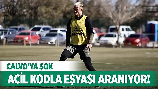 Konyaspor'dan ayrılan Calvo iyi başlayamadı!