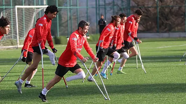 Ampute Futbol Milli Takımı Avrupa şampiyonluğuna odaklandı