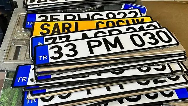 Bu plakayı kullananlara 2 bin 647 lira para cezası var