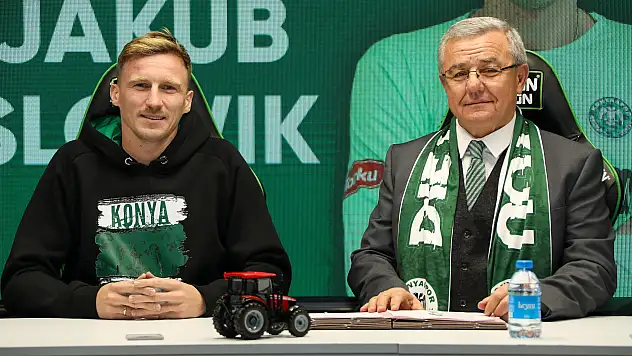 Konyaspor yeni transferini açıkladı
