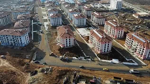 Malatya'da 6 bin 100 deprem konutu şubatta teslim edilecek