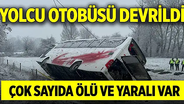 Son dakika! Kastamonu'da yolcu otobüsü devrildi: 6 kişi öldü,  çok sayıda yaralı var