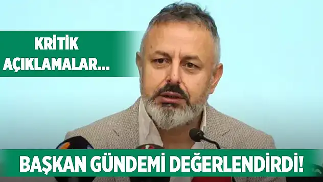 Konyaspor'da Başkan gündemi değerlendirdi!