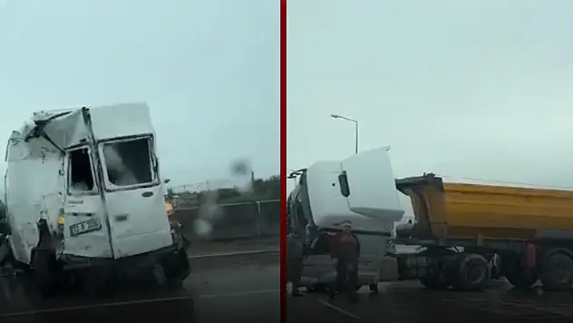 Mersin otobanında kamyon kazası: 1 ölü, 1 yaralı