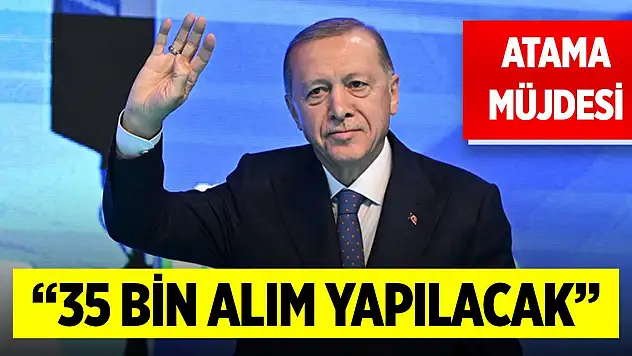 Son Dakika! Cumhurbaşkanı Erdoğan: 35 bin sağlık personeli daha alıyoruz