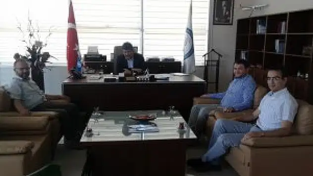 Gazetemizden Rektör Sade'ye hayırlı olsun ziyareti