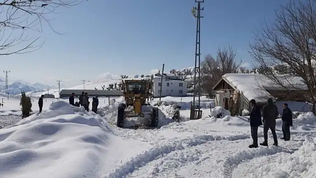 Bingöl'de 274 köy yolu açıldı, 9'unda çalışmalar sürüyor