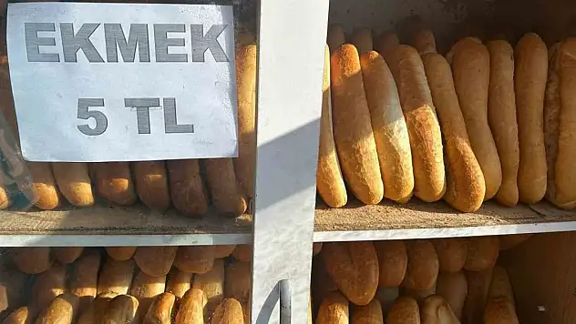 Burada ekmek 5 TL'ye düştü!